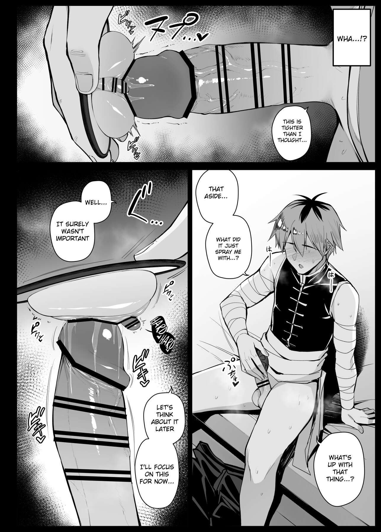 Hentai Manga Comic-Stark gets a mirror that projects whatever he desires-Read-10